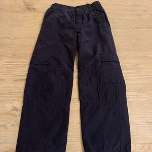Gymboree Navy Fleece Lined Cargo Pant